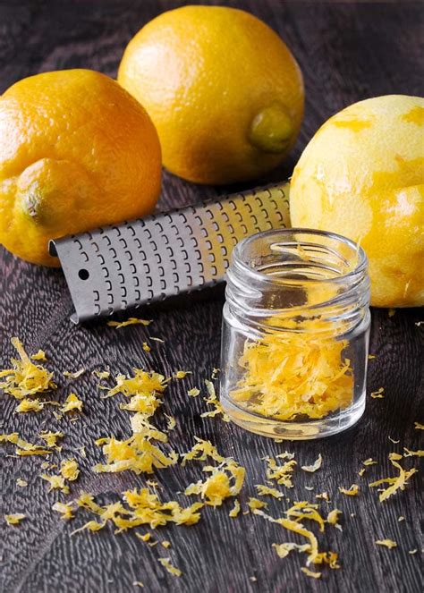 what is zest of lemon.